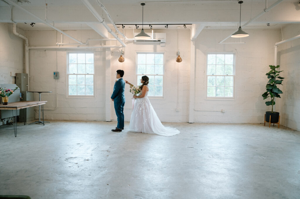 First Look at Upstairs Atlanta Wedding Venue